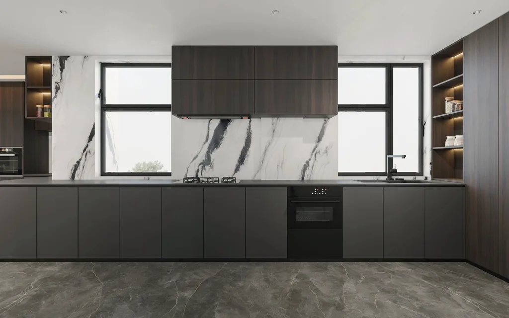 Панель XJ-W1027 в интерьере