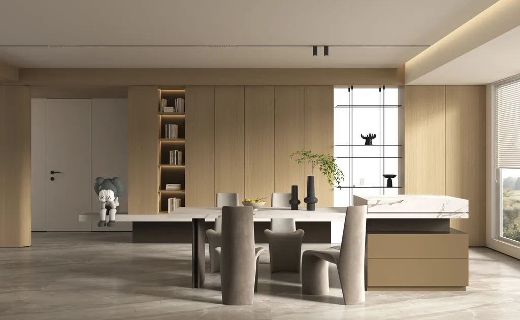 Панель XJ-W1032 в интерьере