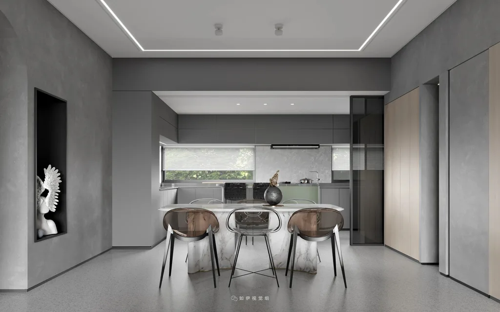 Панель XJ-W1017 в интерьере