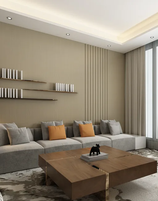 Панель XJ-W0006 в интерьере